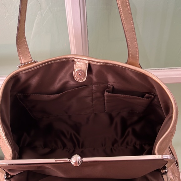 New Coach Light Gold Bag - Picture 7 of 9